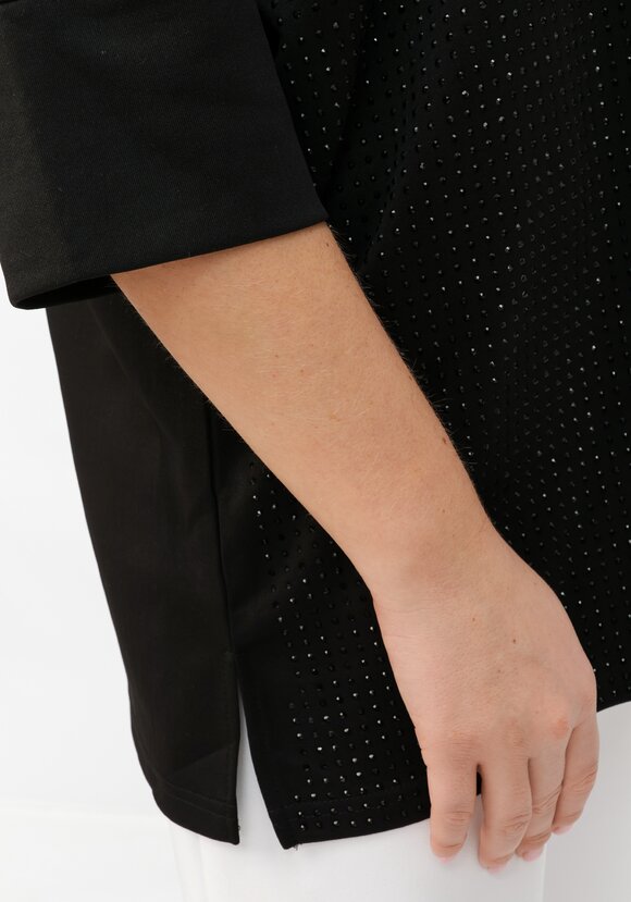 Блуза Жанна со стразами шир.  580, рис. 12