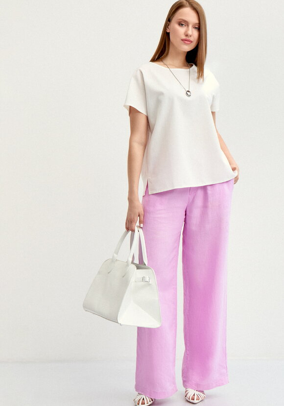 Блуза изо льна шир.  580, рис. 7