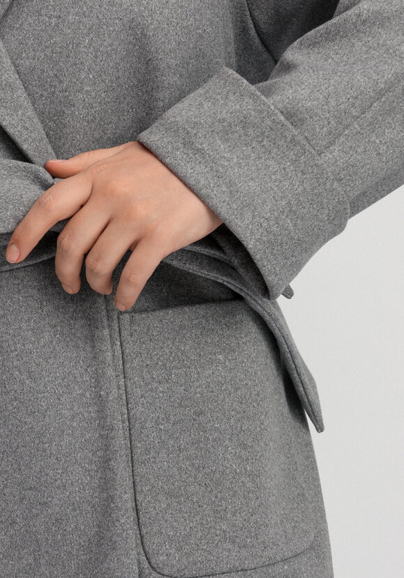 Пальто на подкладе длины миди шир.  580, рис. 28