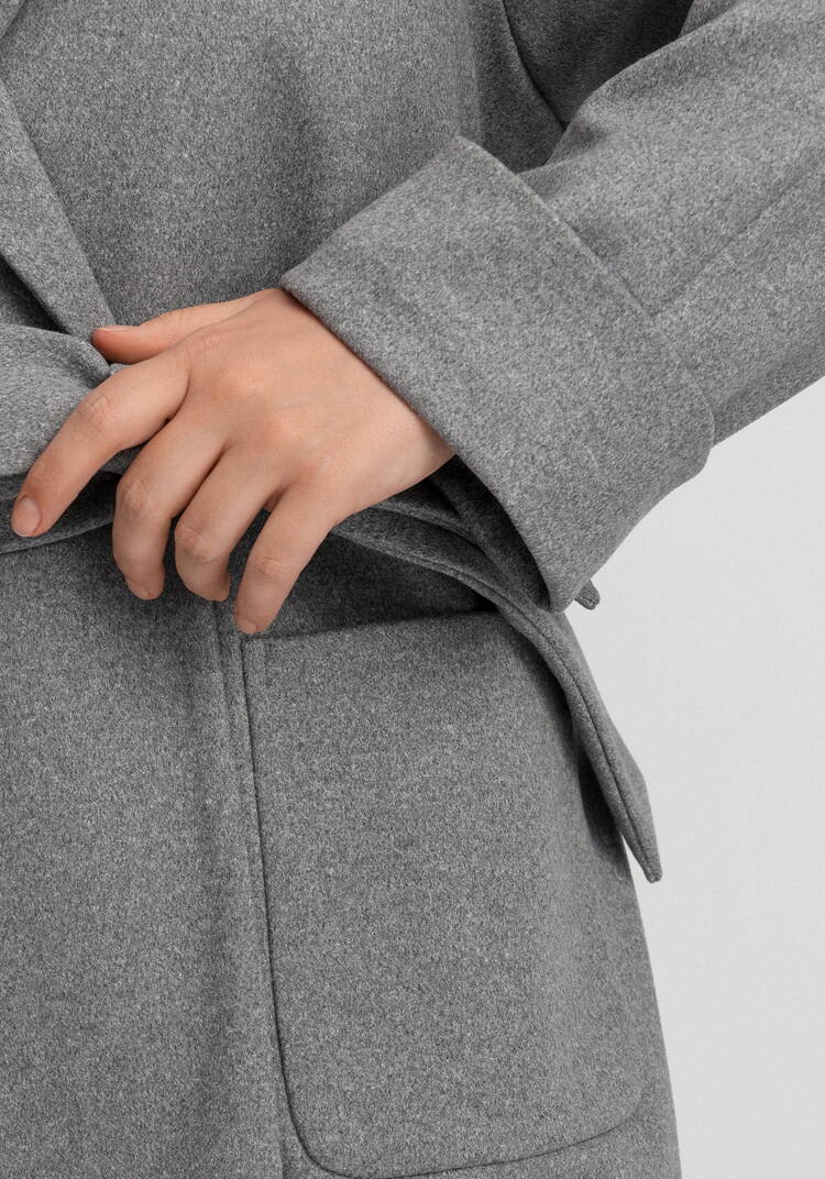 Пальто на подкладе длины миди шир.  750, рис. 28