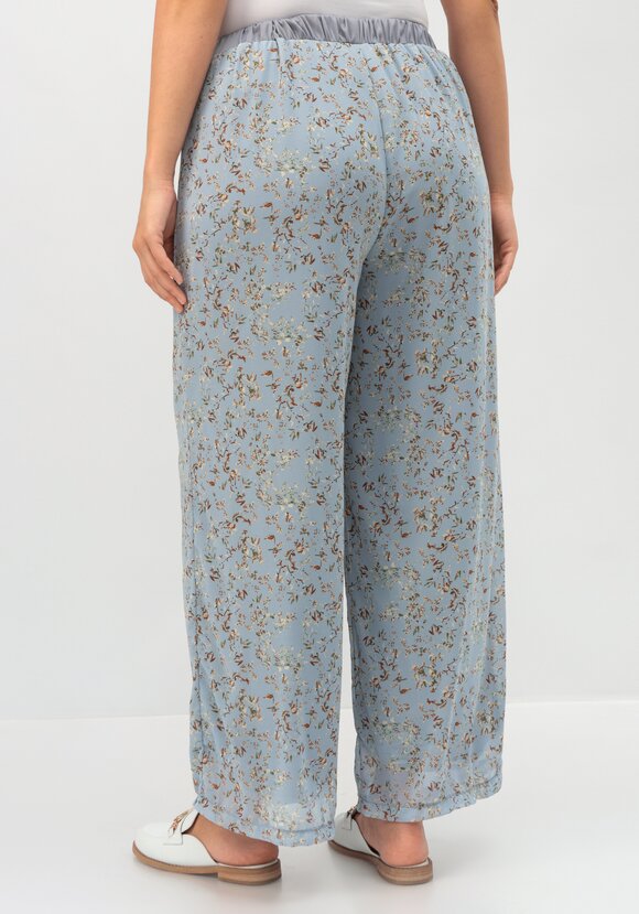 Брюки с резинкой на талии прямые шир.  580, рис. 35