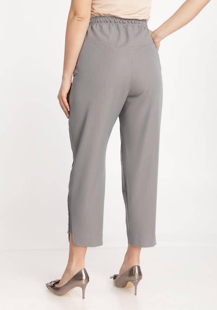 Брюки на резинке высокой посадки шир.  750, рис. 6