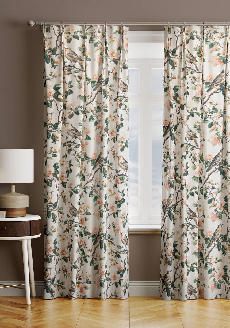 Портьера Птица певчая шир.  750, рис. 13