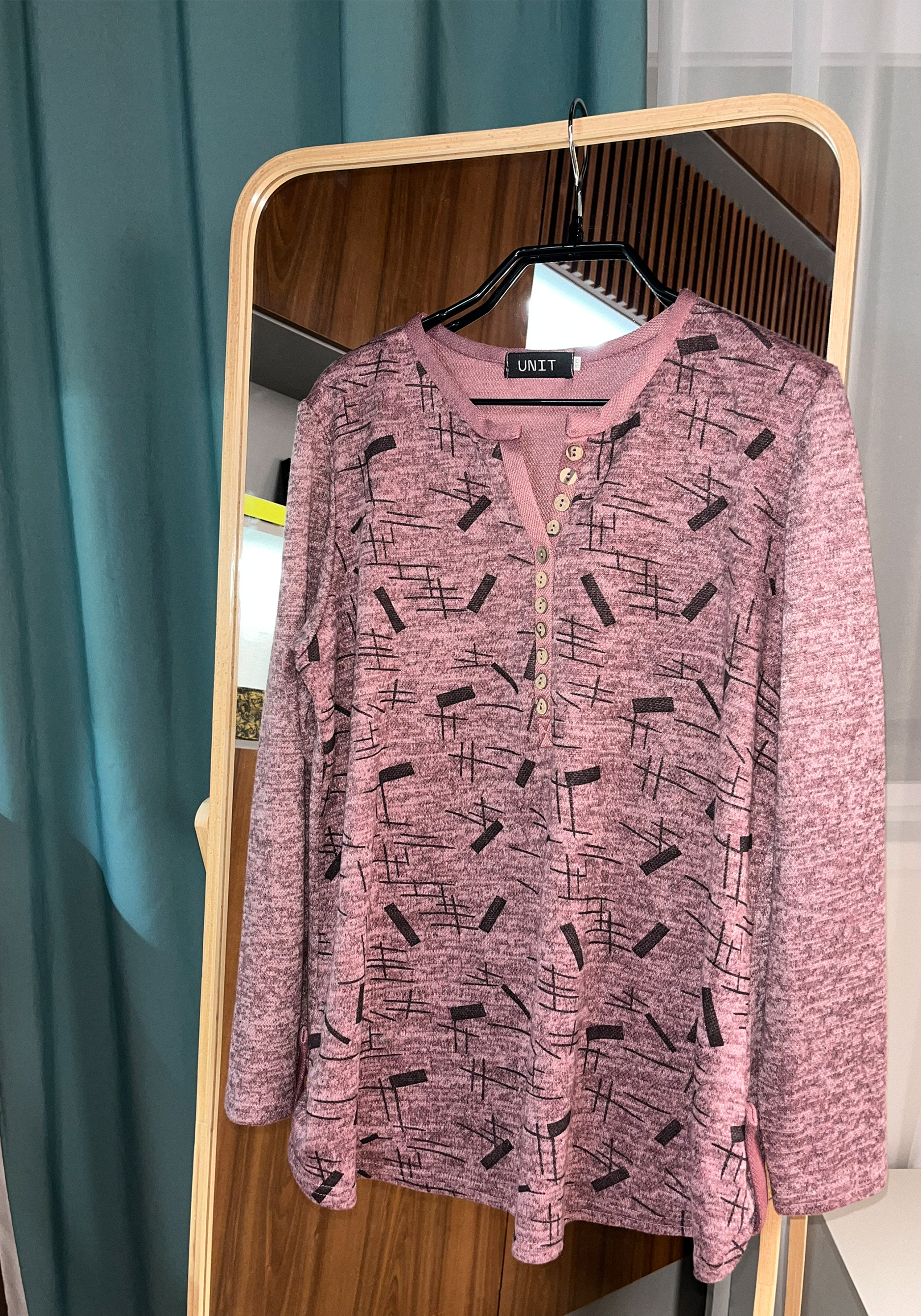 

Туника свободная Resale, Розовый