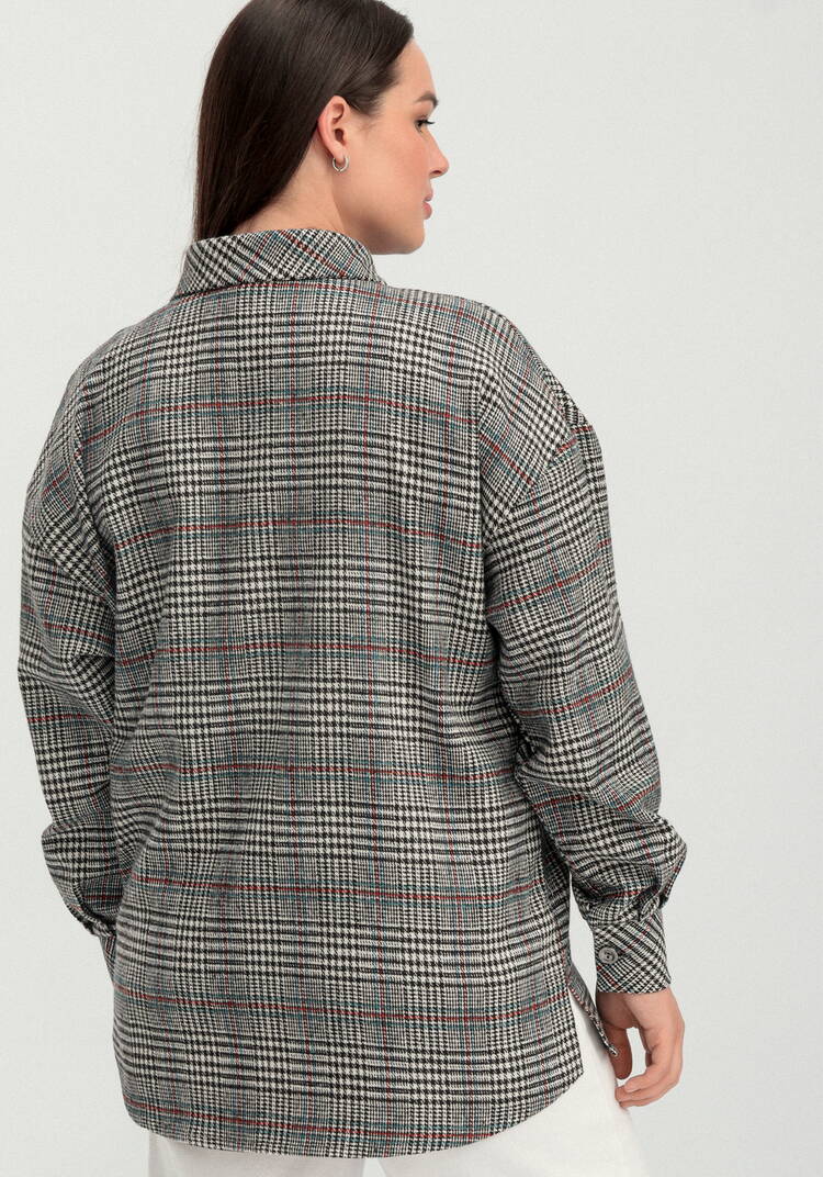 Рубашка утепленная с карманами шир.  750, рис. 3