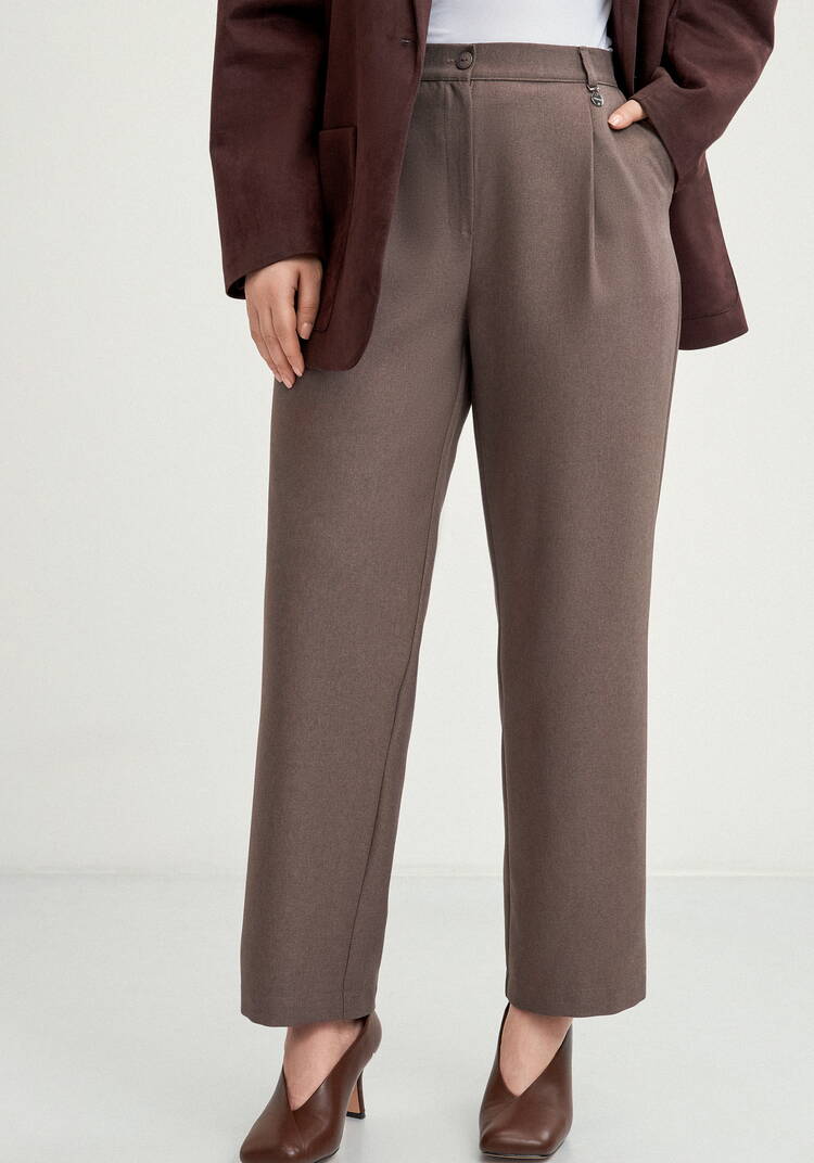 Брюки-бананы с карманами Герда шир.  750, рис. 9