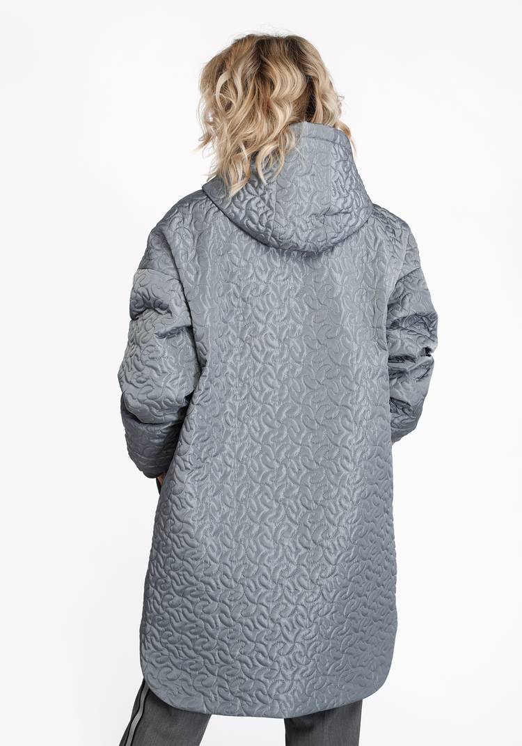 Пальто стеганое с застежкой-молнией шир.  750, рис. 18