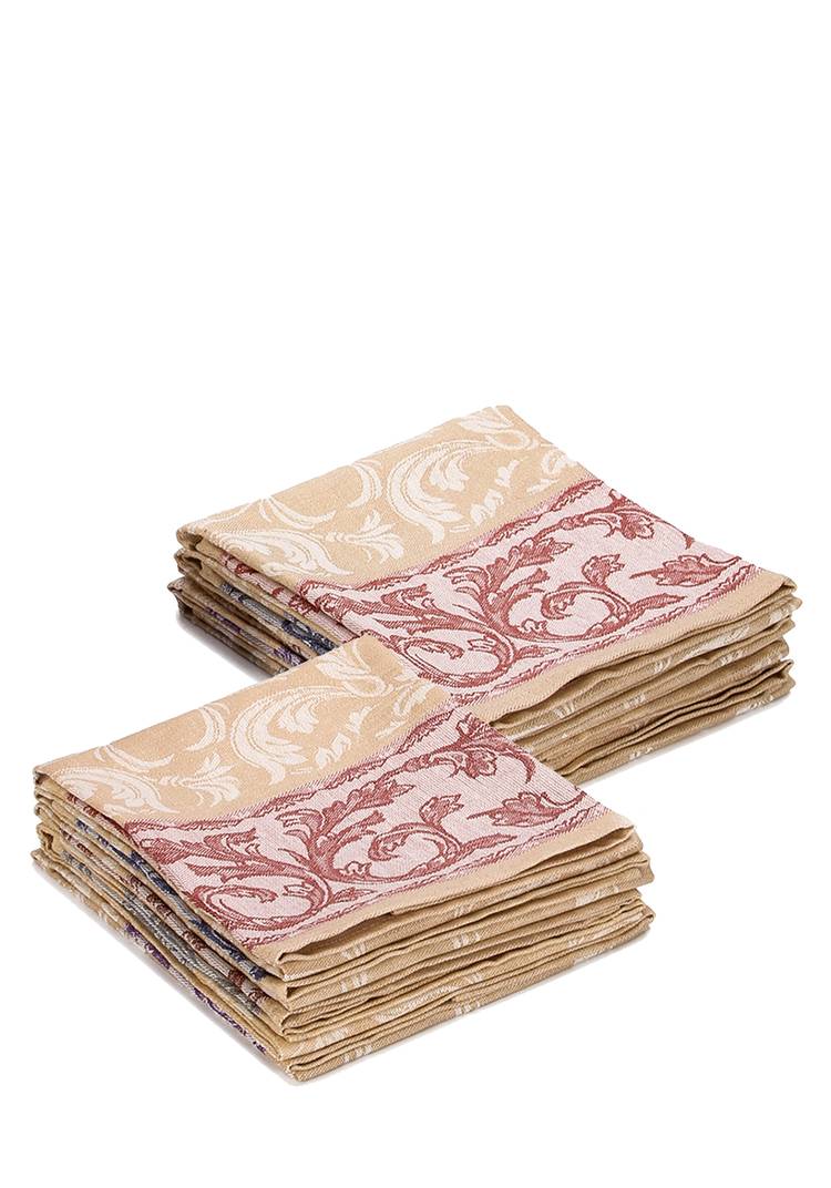 Комплект жаккардовых полотенец Сюита, 5 шт шир.  750, рис. 4
