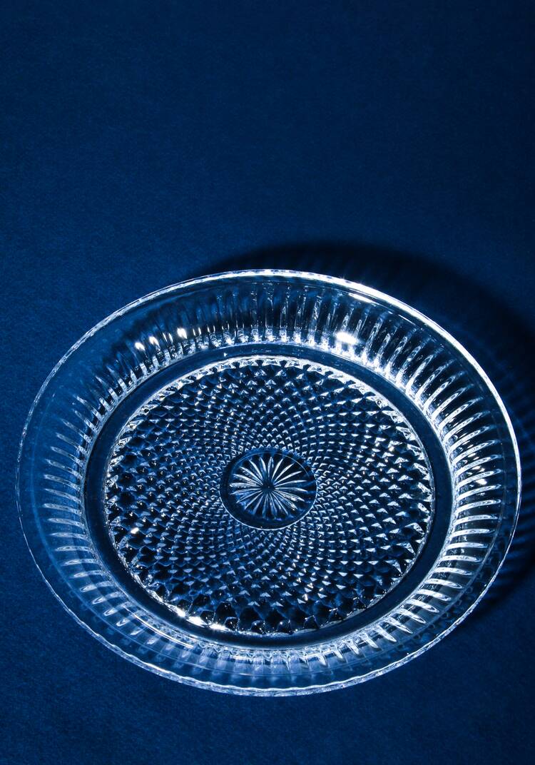 Стеклянное блюдо с крышкой шир.  750, рис. 4