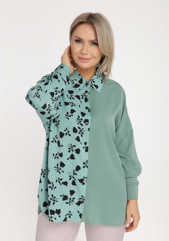 Блуза Пленительный взгляд шир.  580, рис. 1