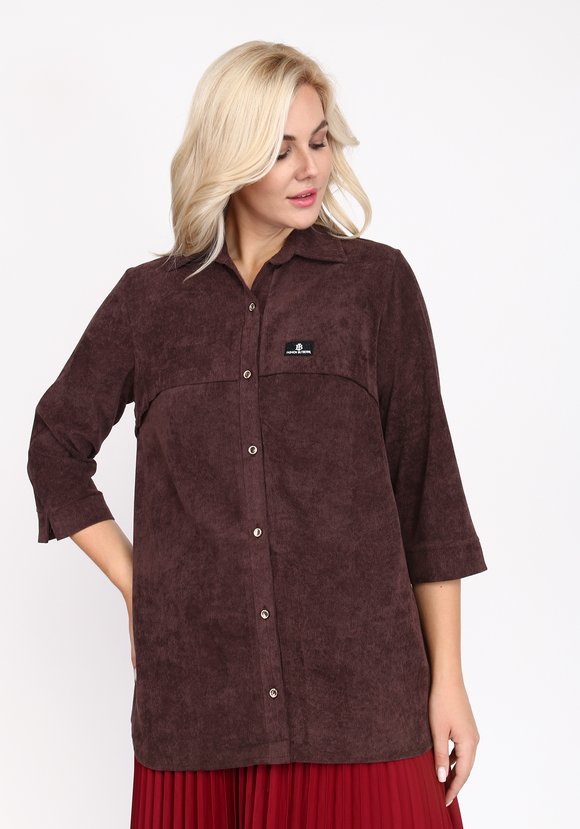 Блуза Вельветовая радость шир.  580, рис. 16