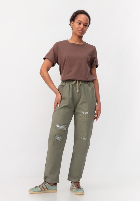 Брюки с декором шир.  580, рис. 7