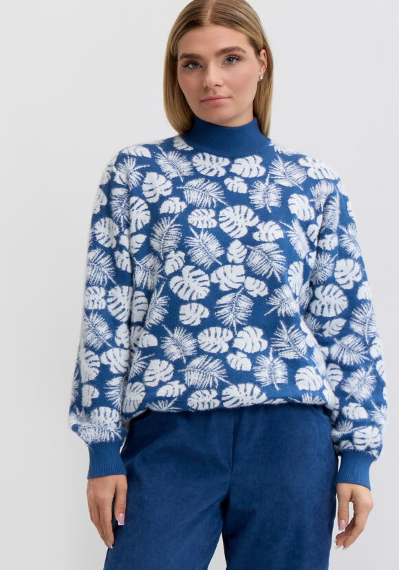 Туника пушистая с принтом шир.  580, рис. 13