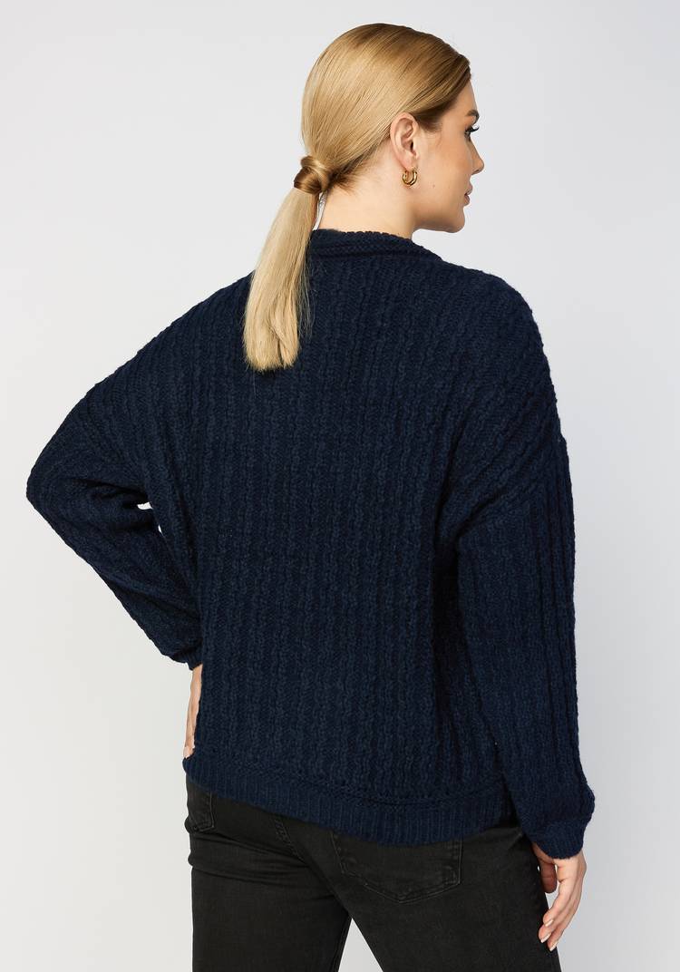 Джемпер женский Теплый вечер шир.  750, рис. 22