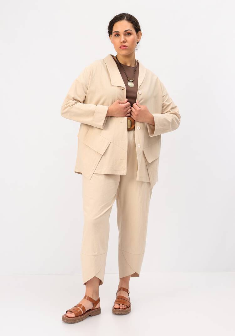 Пиджак оригинального кроя шир.  750, рис. 19