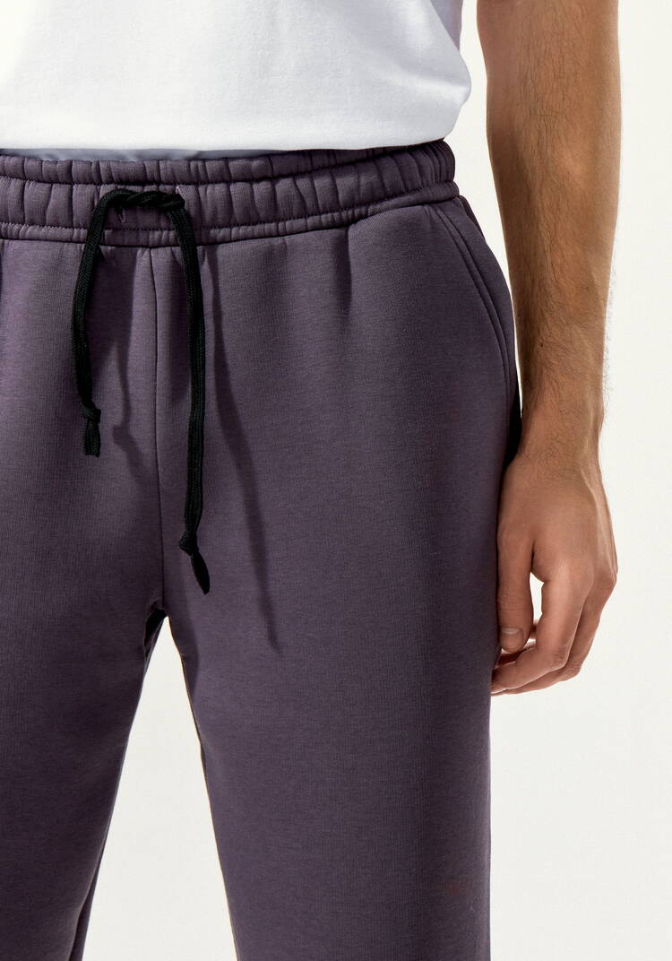 Брюки утеплённые из футера на резинке шир.  750, рис. 17