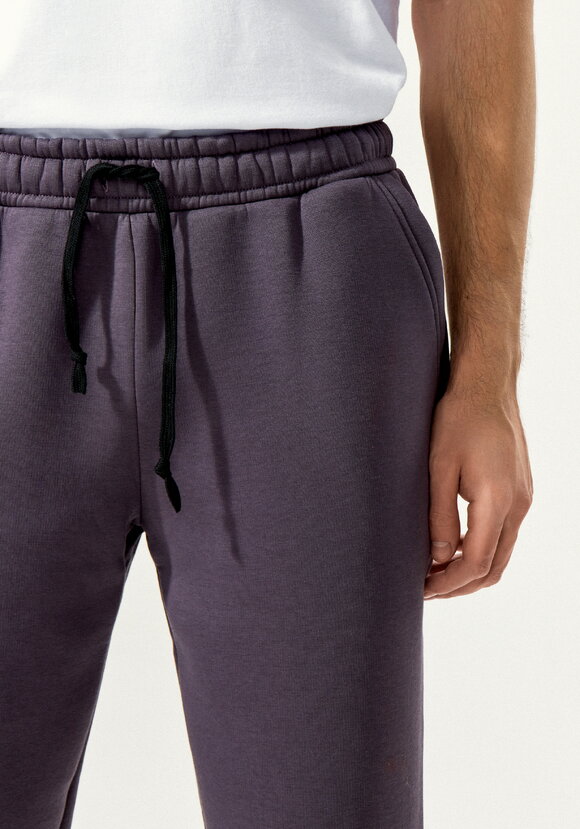 Брюки утеплённые из футера на резинке шир.  580, рис. 17