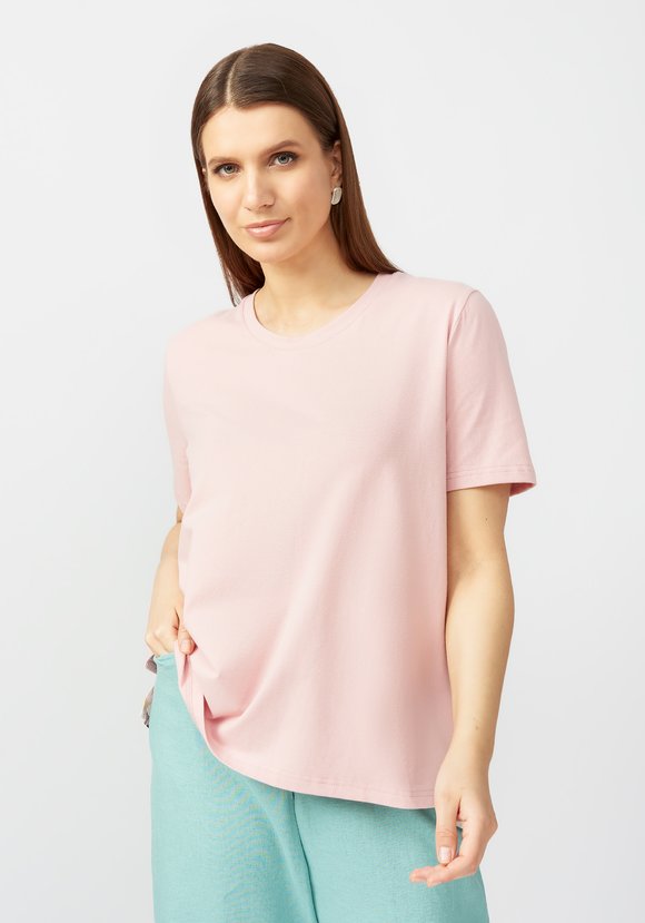 Блуза в комбинации из двух тканей шир.  580, рис. 12