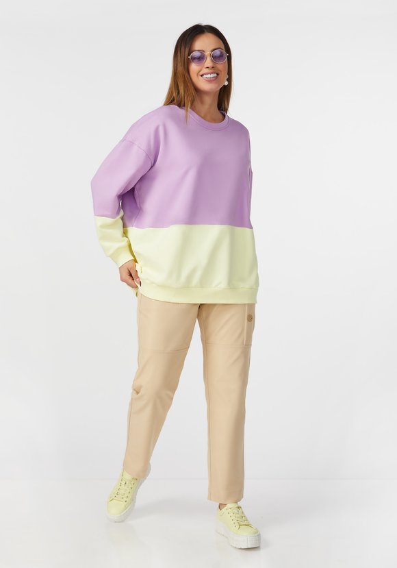 Свитшот двухцветный шир.  580, рис. 12