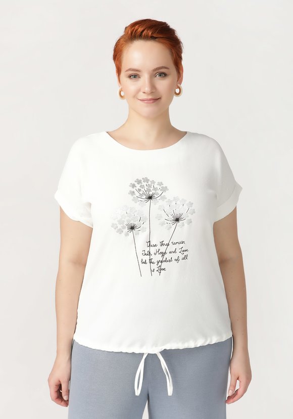 Блуза Полет мыслей шир.  580, рис. 1