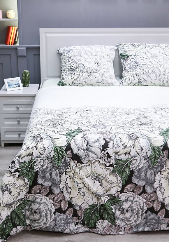 КПБ перкаль Леди Блум шир.  580, рис. 1