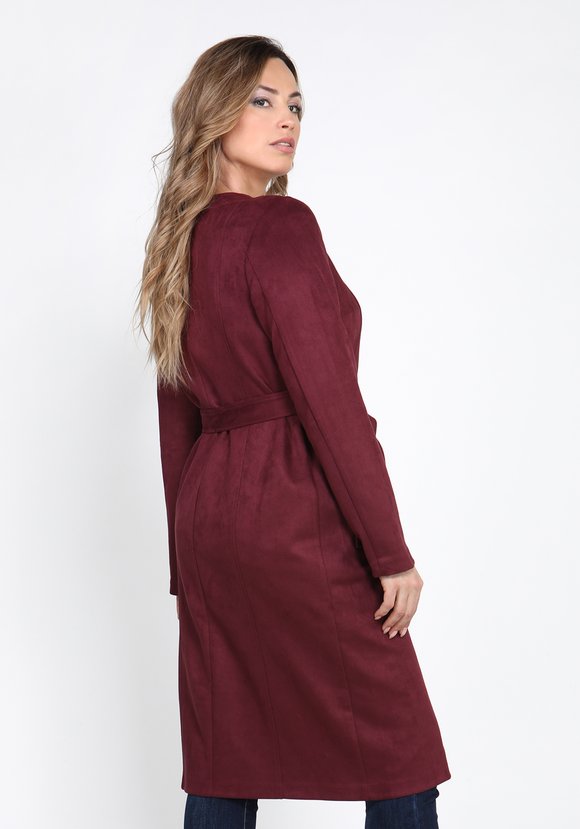 Кардиган из ткани под замшу Элла шир.  580, рис. 3