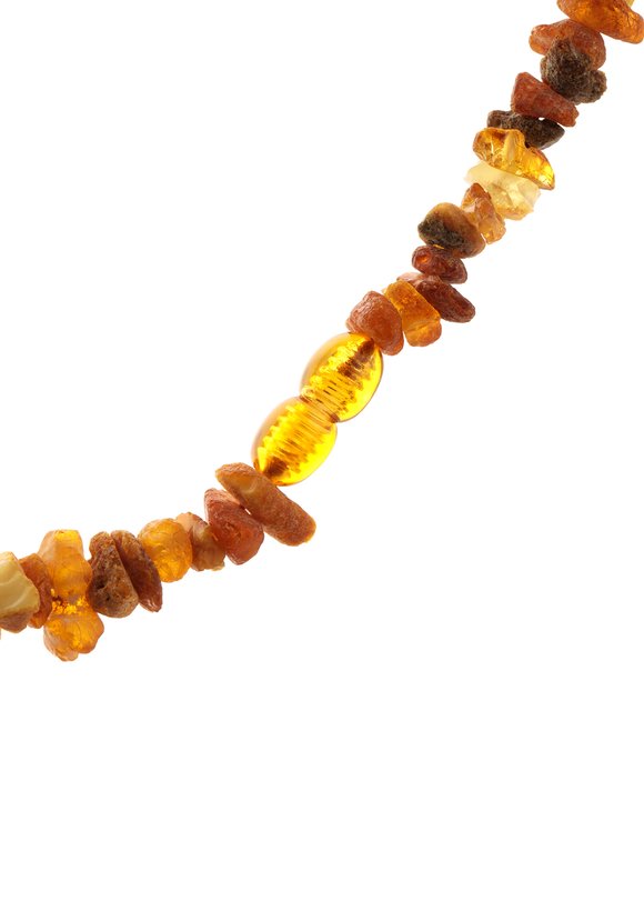 Бусы Лечебный  янтарь шир.  580, рис. 2