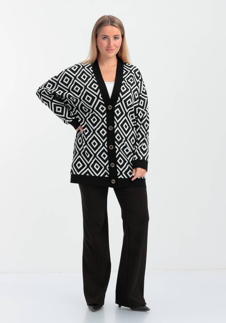 Кардиган Теплый облик шир.  750, рис. 8