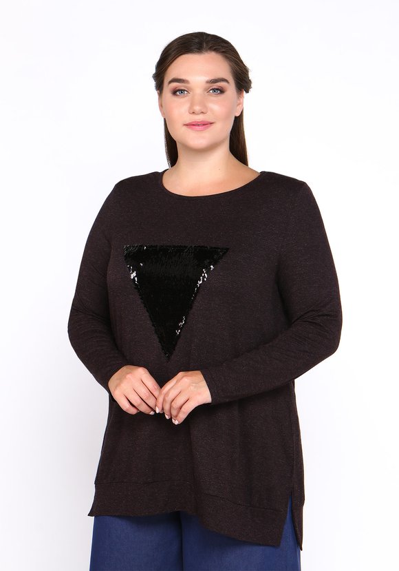 Джемпер Блестящая Искра шир.  580, рис. 4