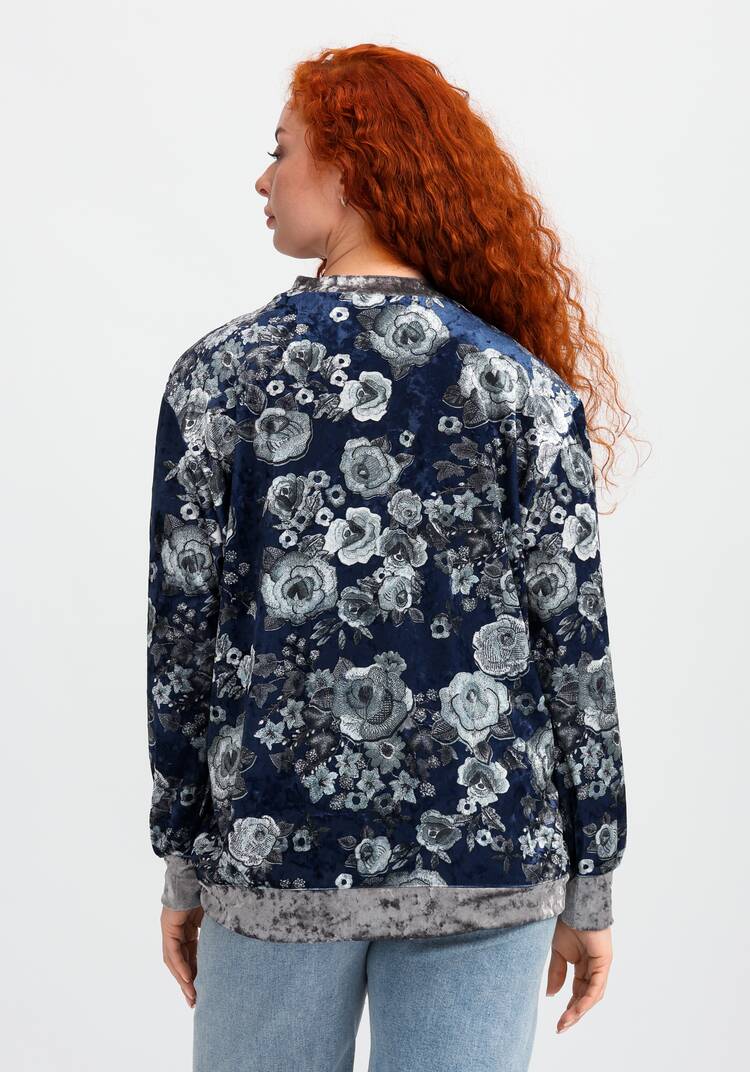 Бомбер Бархатная роза шир.  750, рис. 9