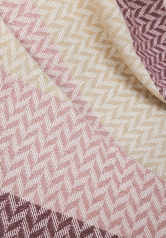 Плед с бахромой Хлопковый жаккард шир.  580, рис. 18