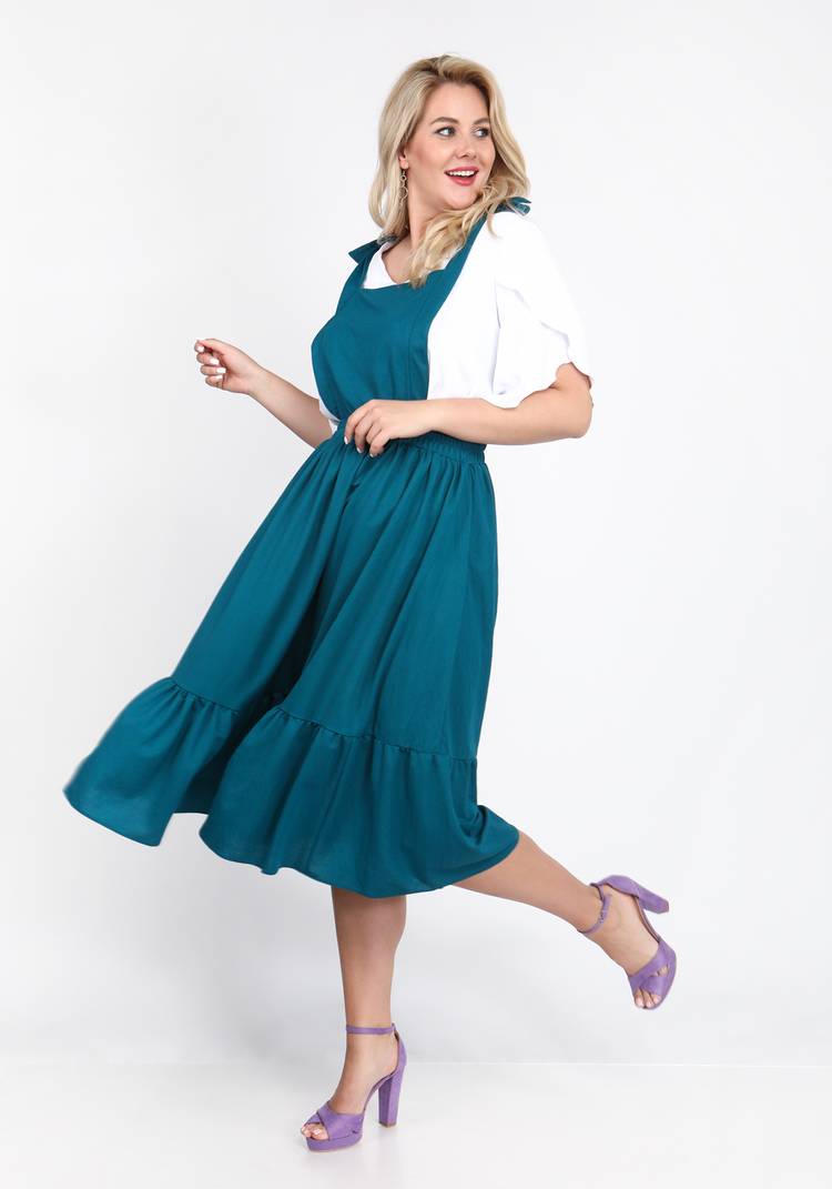 Блуза с необычным рукавом шир.  750, рис. 7