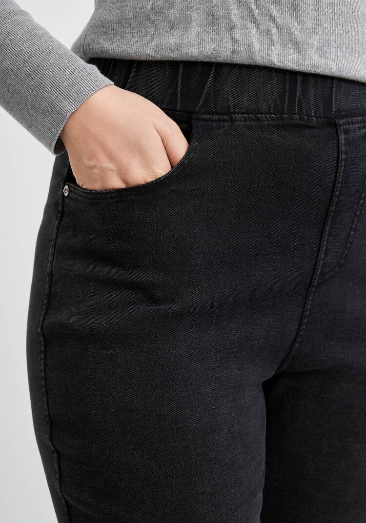 Джегинсы утепленные Дарина шир.  750, рис. 11