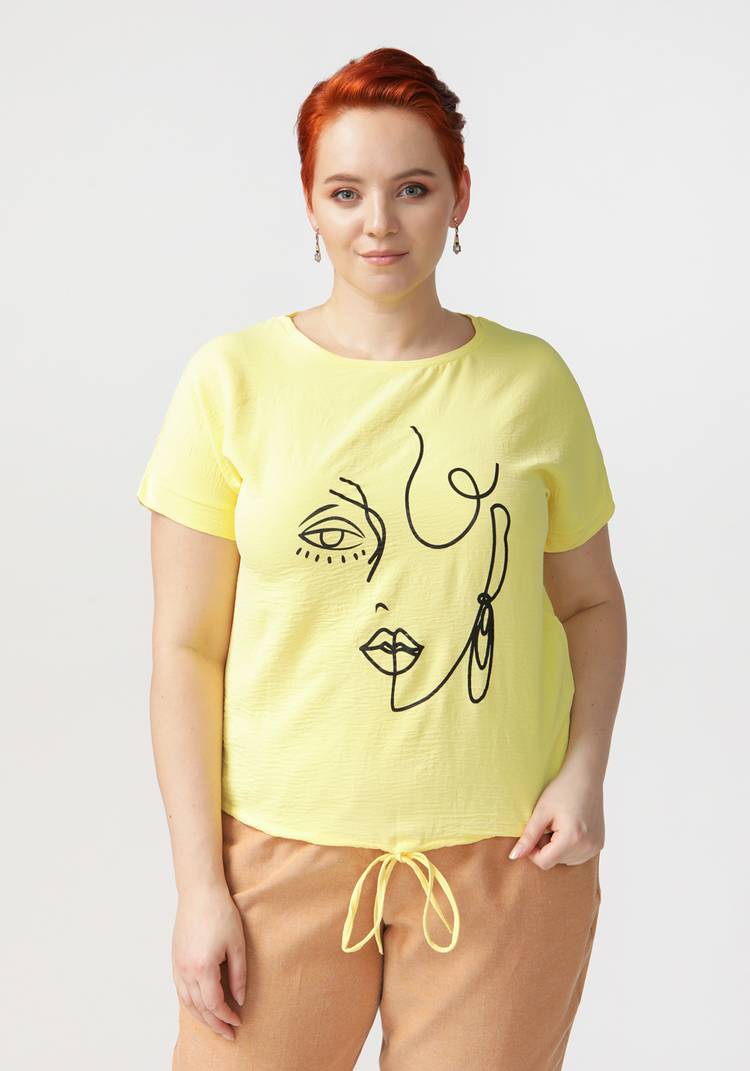 Футболка Чарующая незнакомка шир.  750, рис. 6