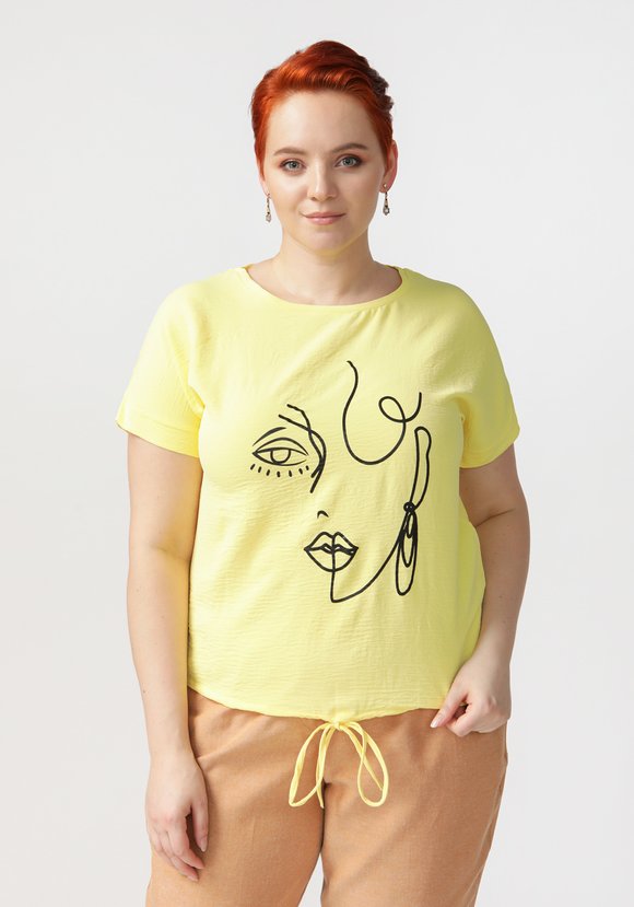 Футболка Чарующая незнакомка шир.  580, рис. 6