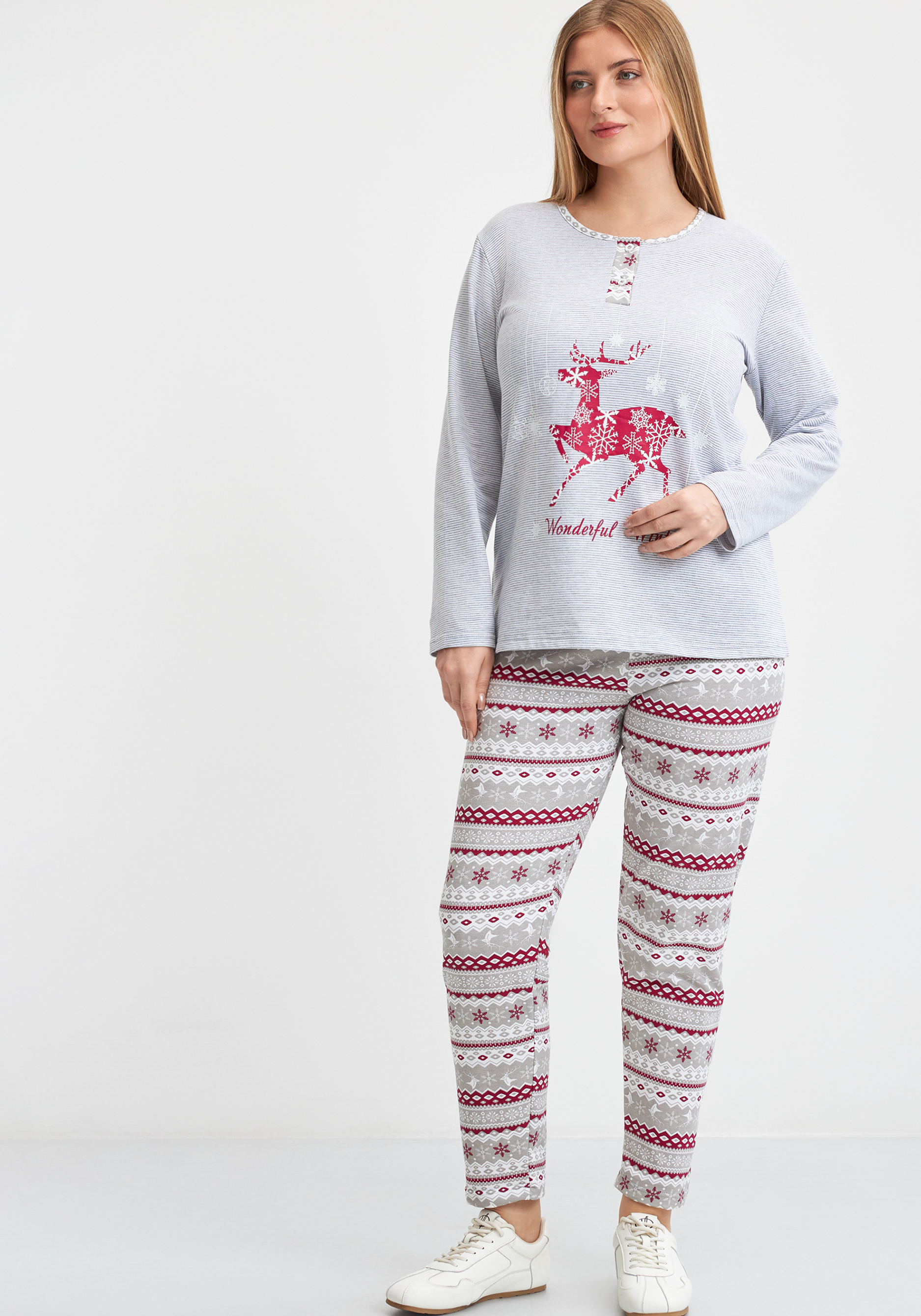 

Костюм домашний с начесом, Серый