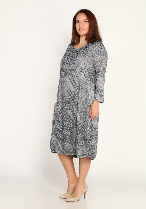 Платье с рельефами шир.  580, рис. 2