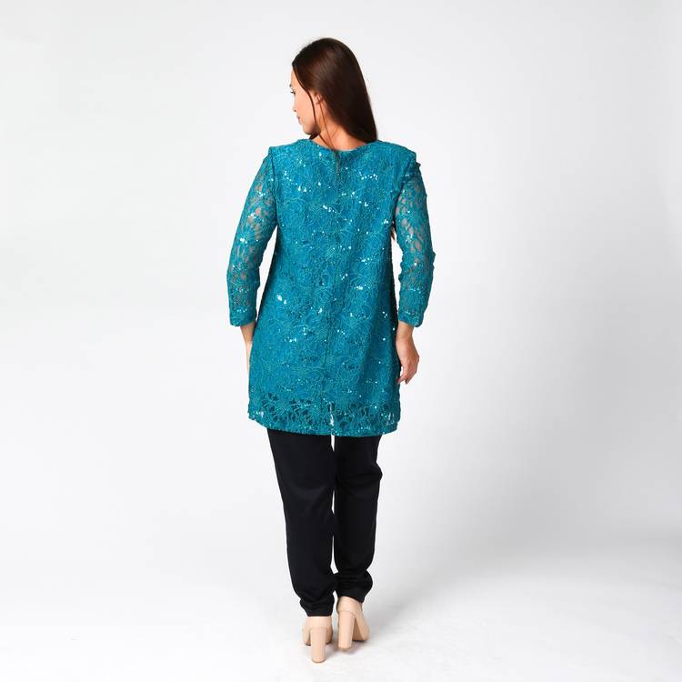 Туника из ажурной ткани шир.  750, рис. 12