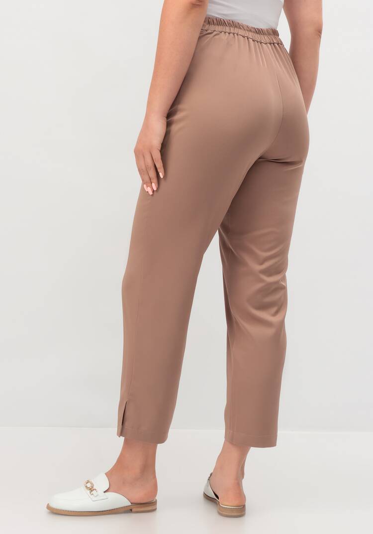 Брюки прямого силуэта 7/8 шир.  750, рис. 3