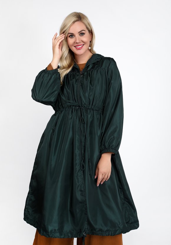 Плащ-парка с капюшоном шир.  580, рис. 6