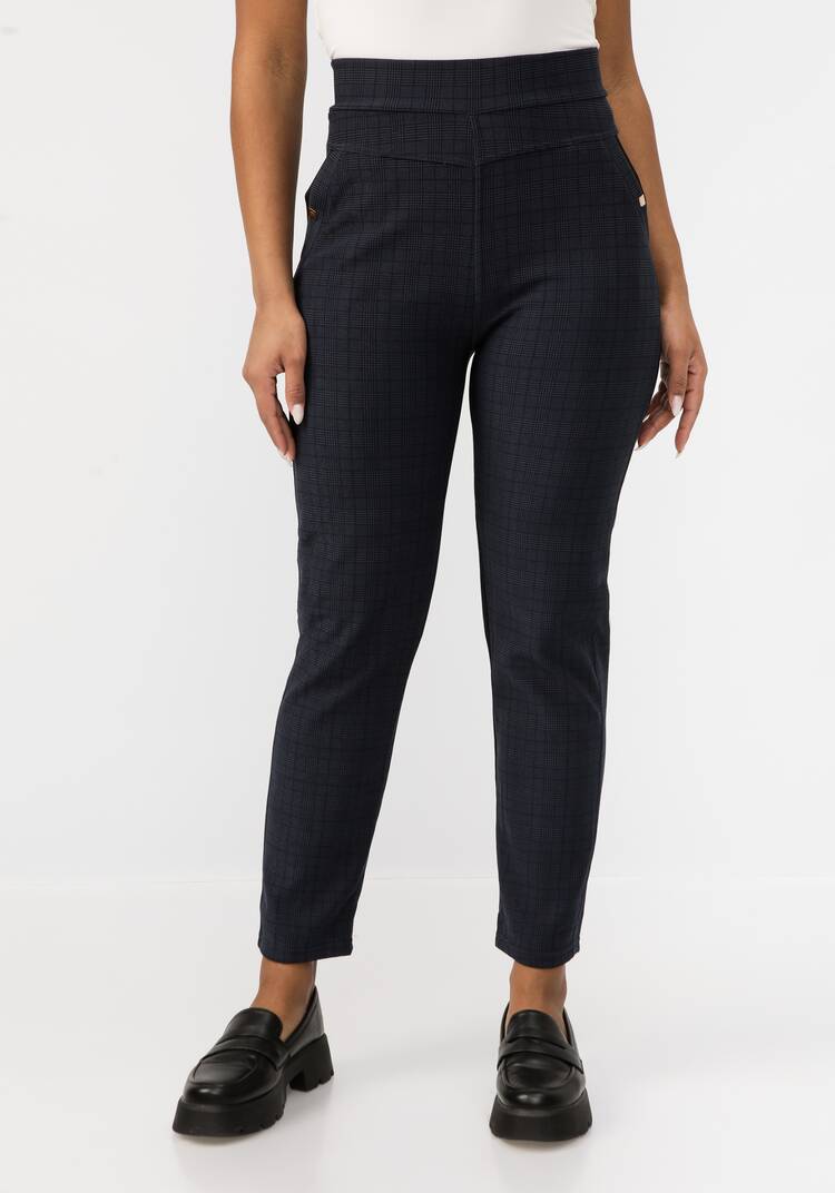 Брюки женские  в клетку Кэйт шир.  750, рис. 4