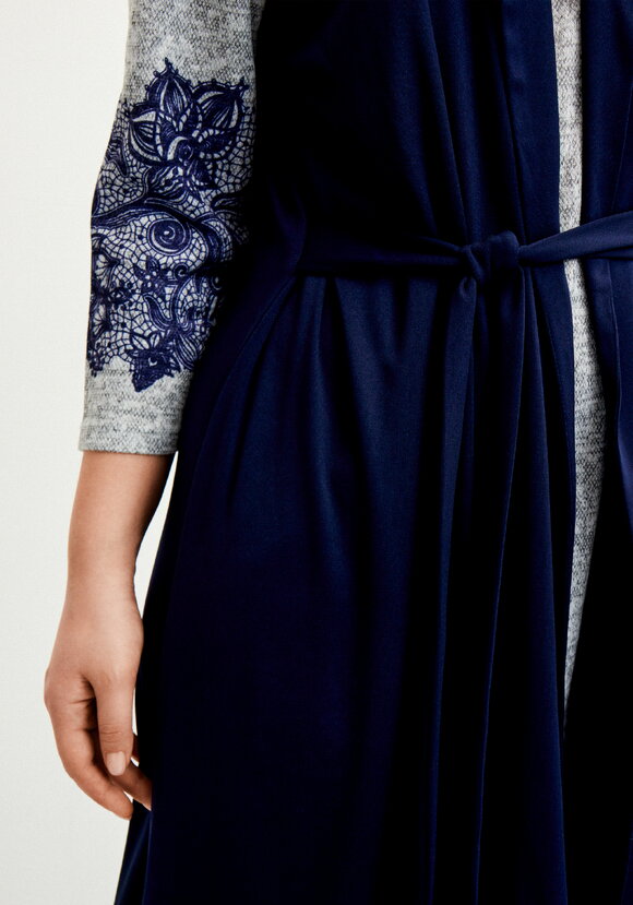 Плaтье с имитацией двойки шир.  580, рис. 13