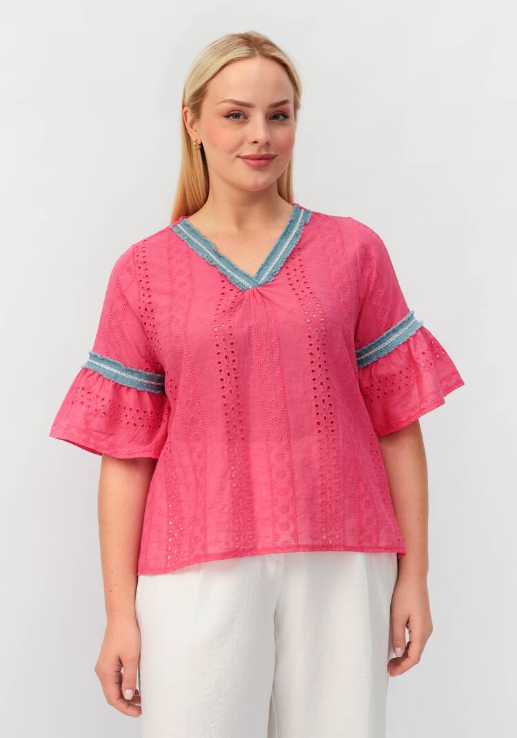 Блуза Аделя шир.  750, рис. 4