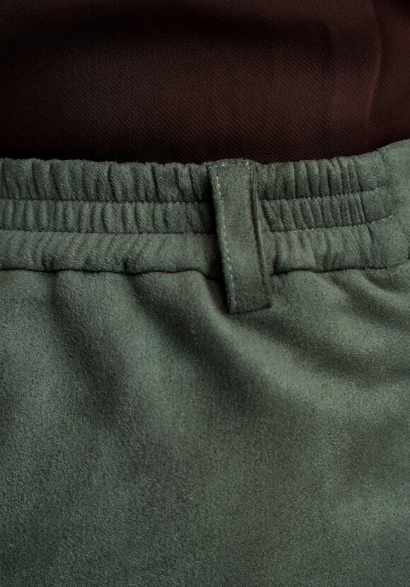 Брюки кюлоты из эко замши шир.  580, рис. 7