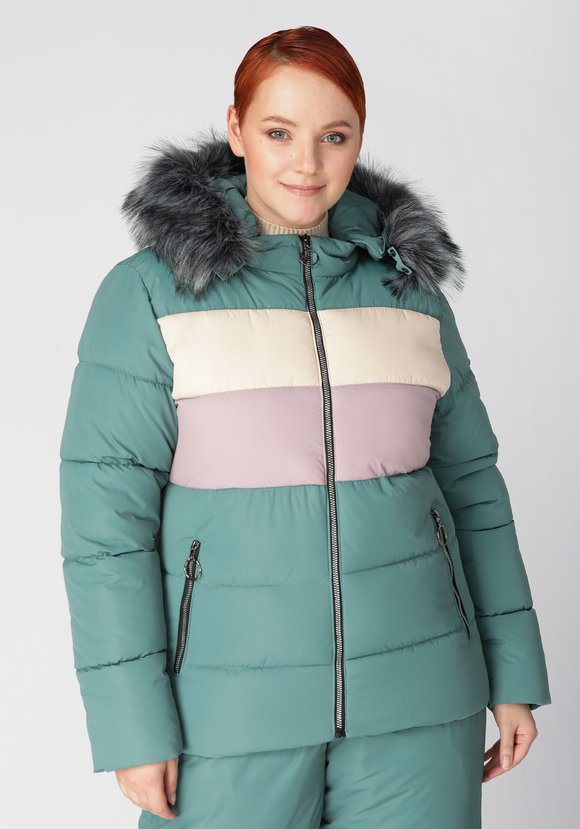 Костюм горнолыжный с мехом шир.  580, рис. 3