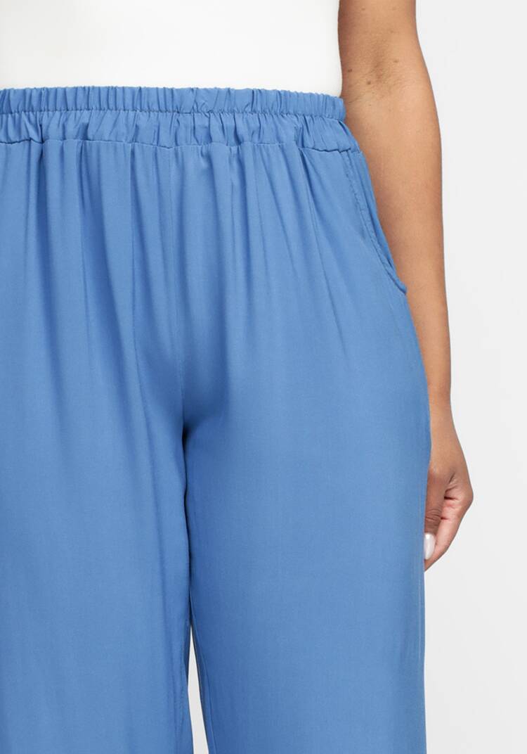 Брюки прямые с резинкой по поясу шир.  750, рис. 5