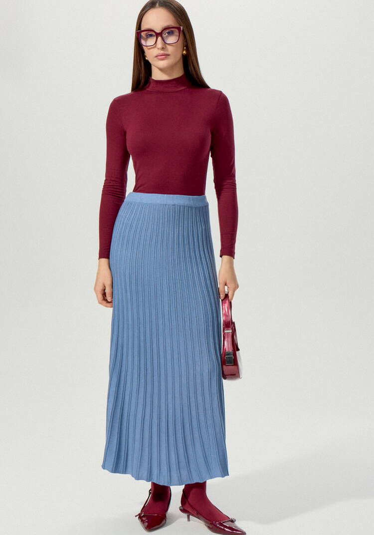 Юбка женская с плиссе шир.  750, рис. 7