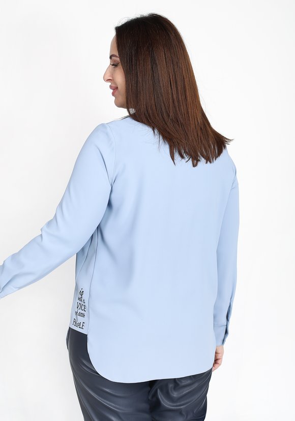 Блуза Пленяющий голос шир.  580, рис. 11