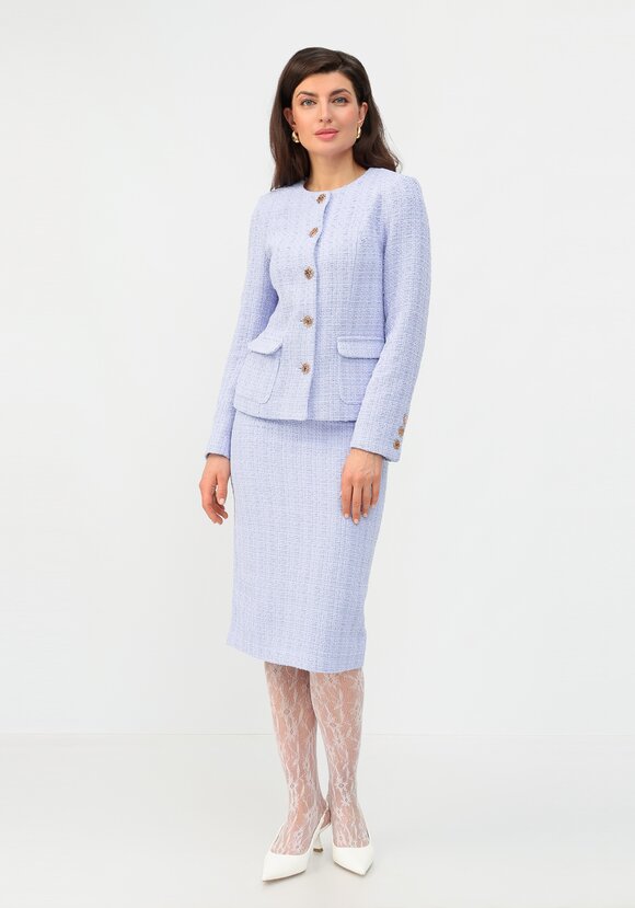 Юбка миди классическая шир.  580, рис. 21