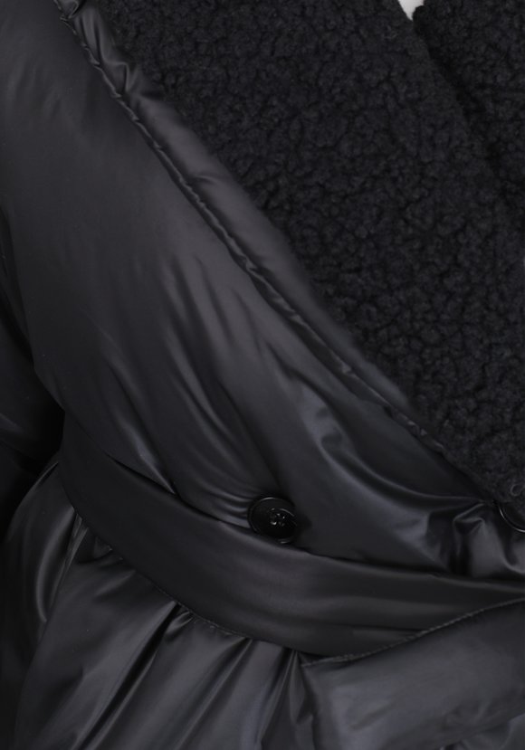 Пальто с меховым воротником шир.  580, рис. 8